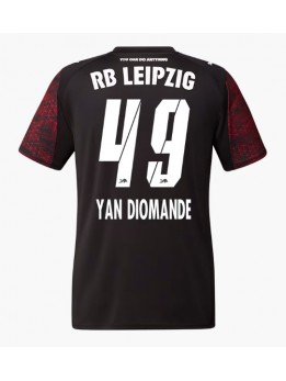 Billige RB Leipzig Yan Diomande #49 Tredjedrakt 2025-26 Kortermet
